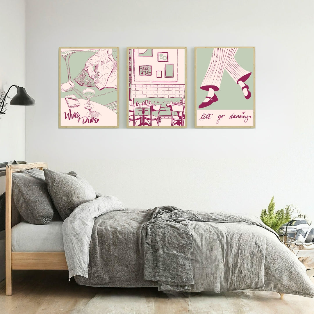 Coffee Shop Collection - 3 Piece Set