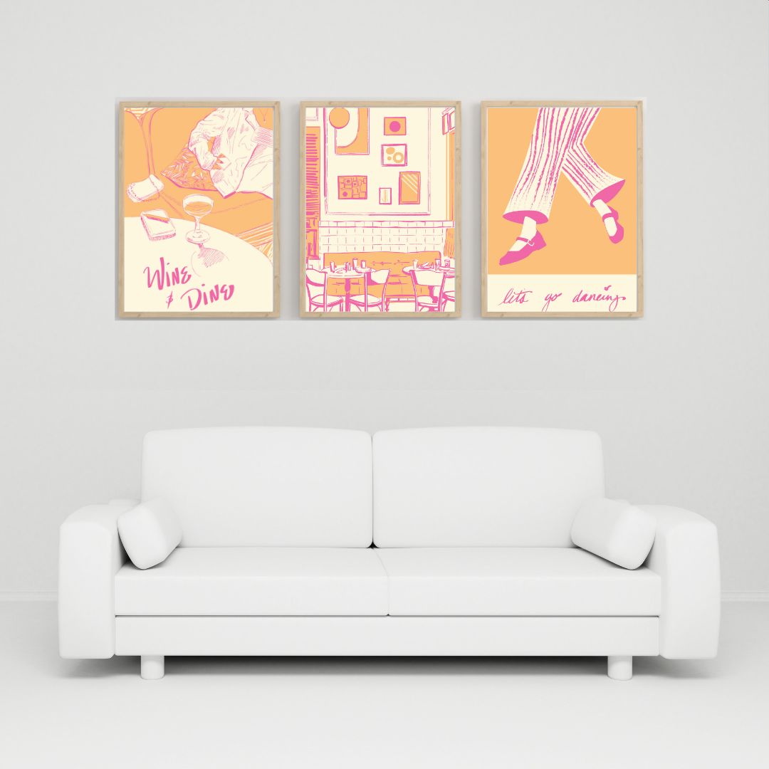 Coffee Shop Collection - 3 Piece Set