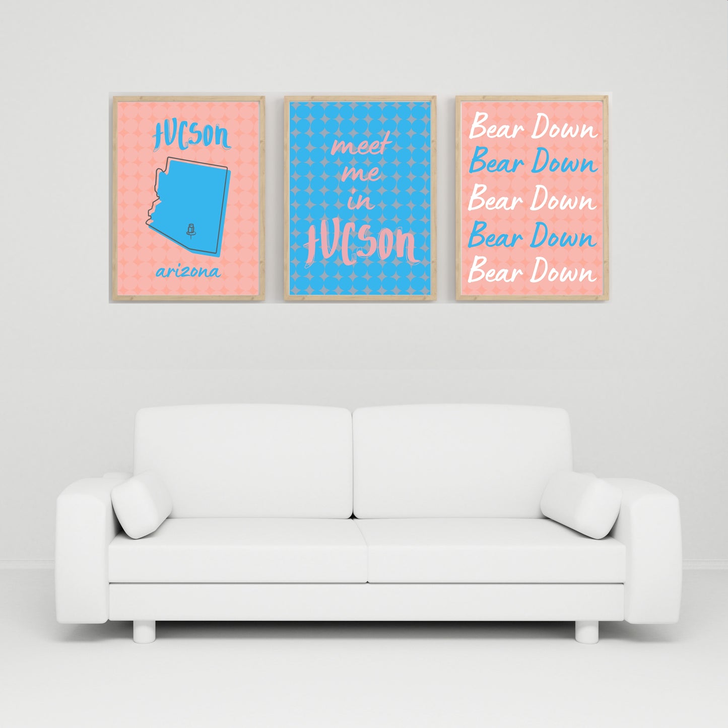 College Town Collection - University of Arizona - 3-Piece Set