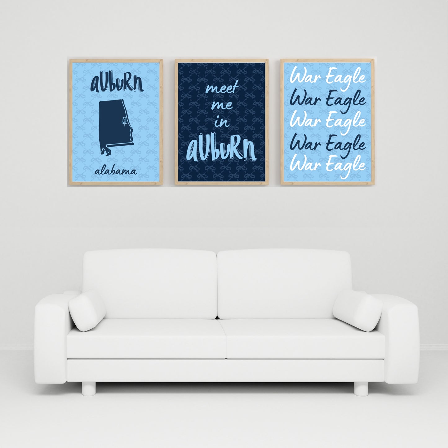 College Town Collection - Auburn - 3-Piece Set