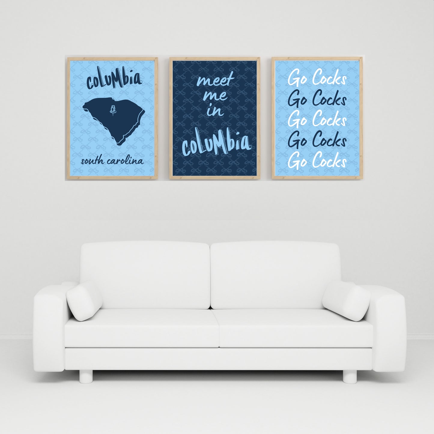 College Town Collection - University of South Carolina - 3-Piece Set