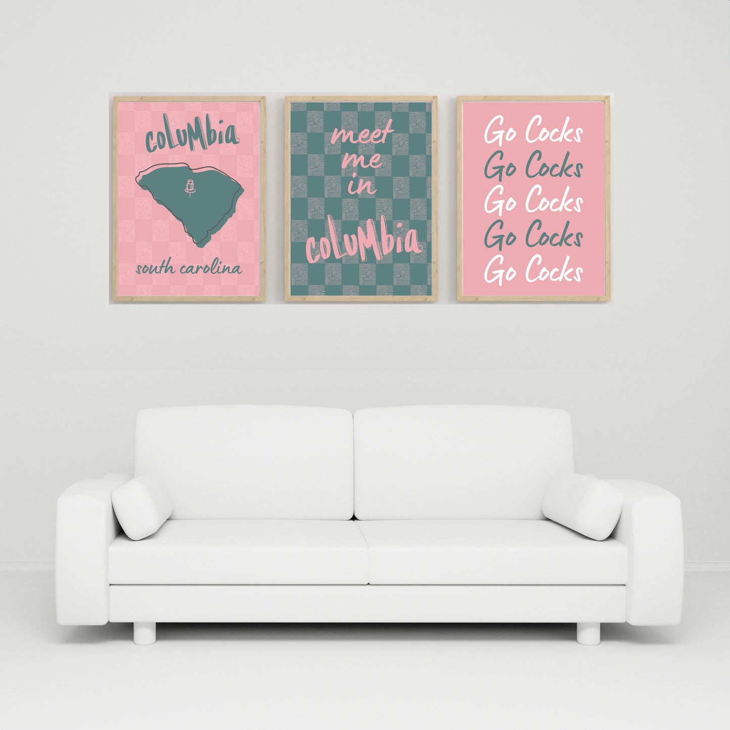 College Town Collection - University of South Carolina - 3-Piece Set