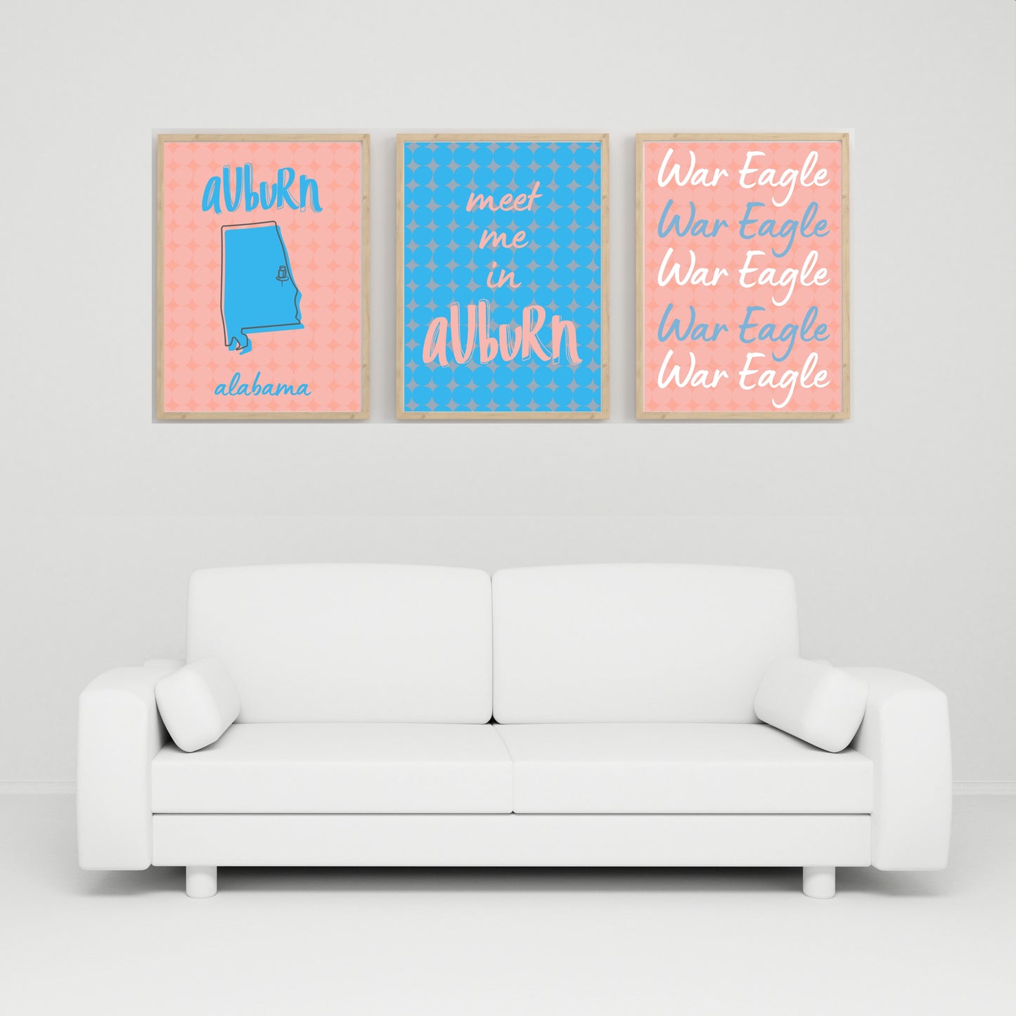 College Town Collection - Auburn - 3-Piece Set