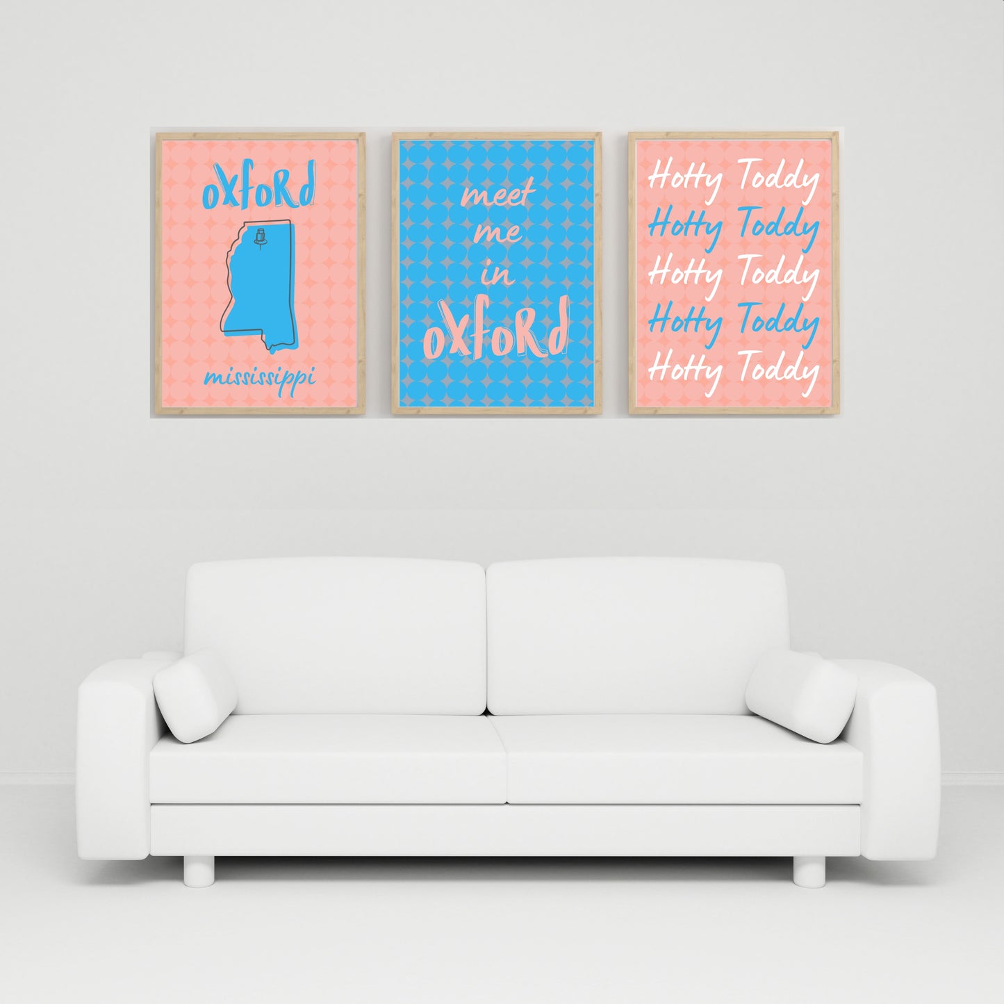 College Town Collection - Mississippi - 3-Piece Set