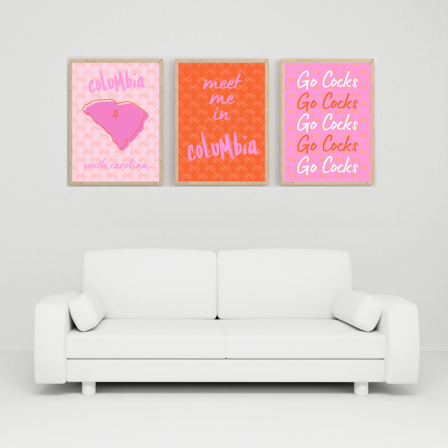 College Town Collection - University of South Carolina - 3-Piece Set