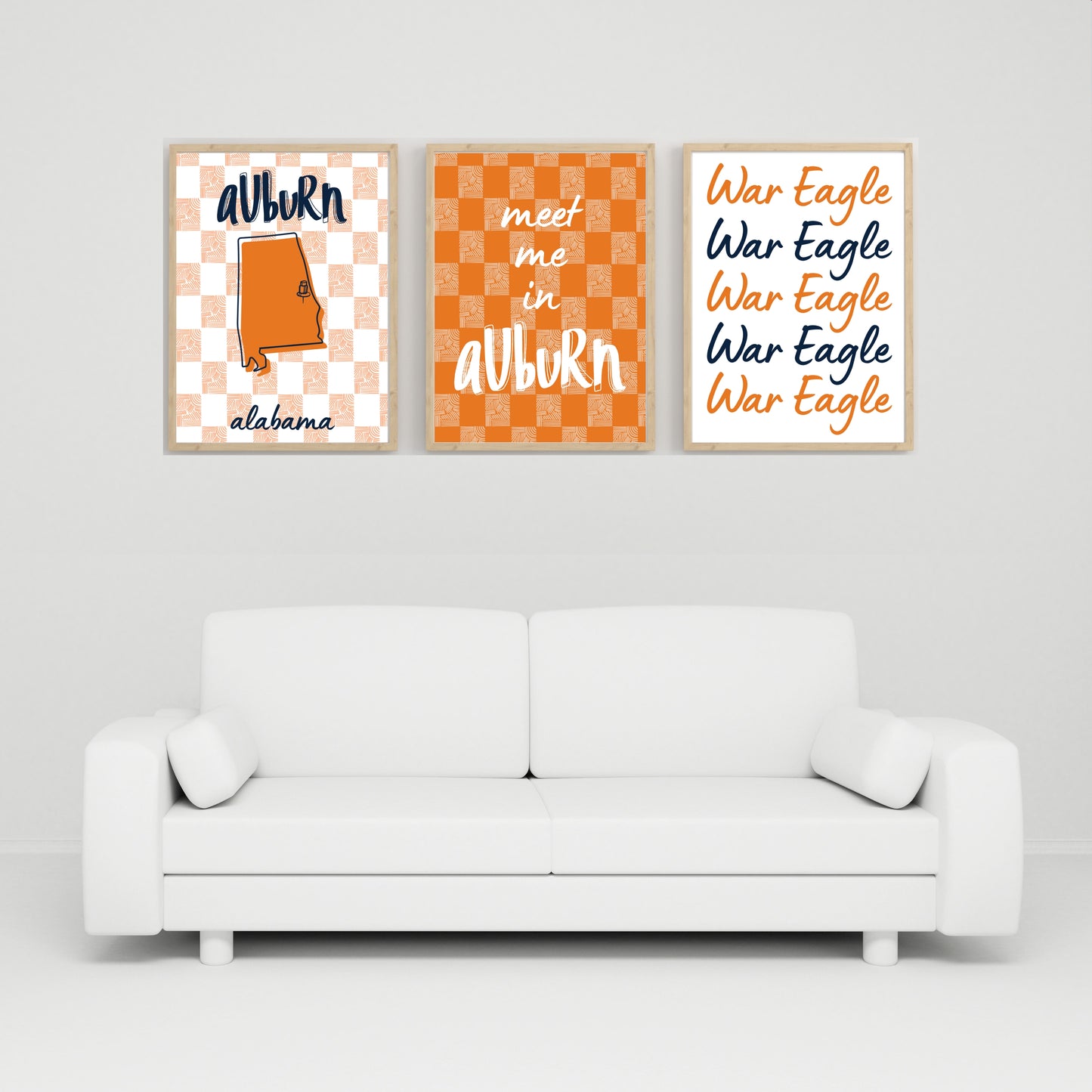 College Town Collection - Auburn - 3-Piece Set