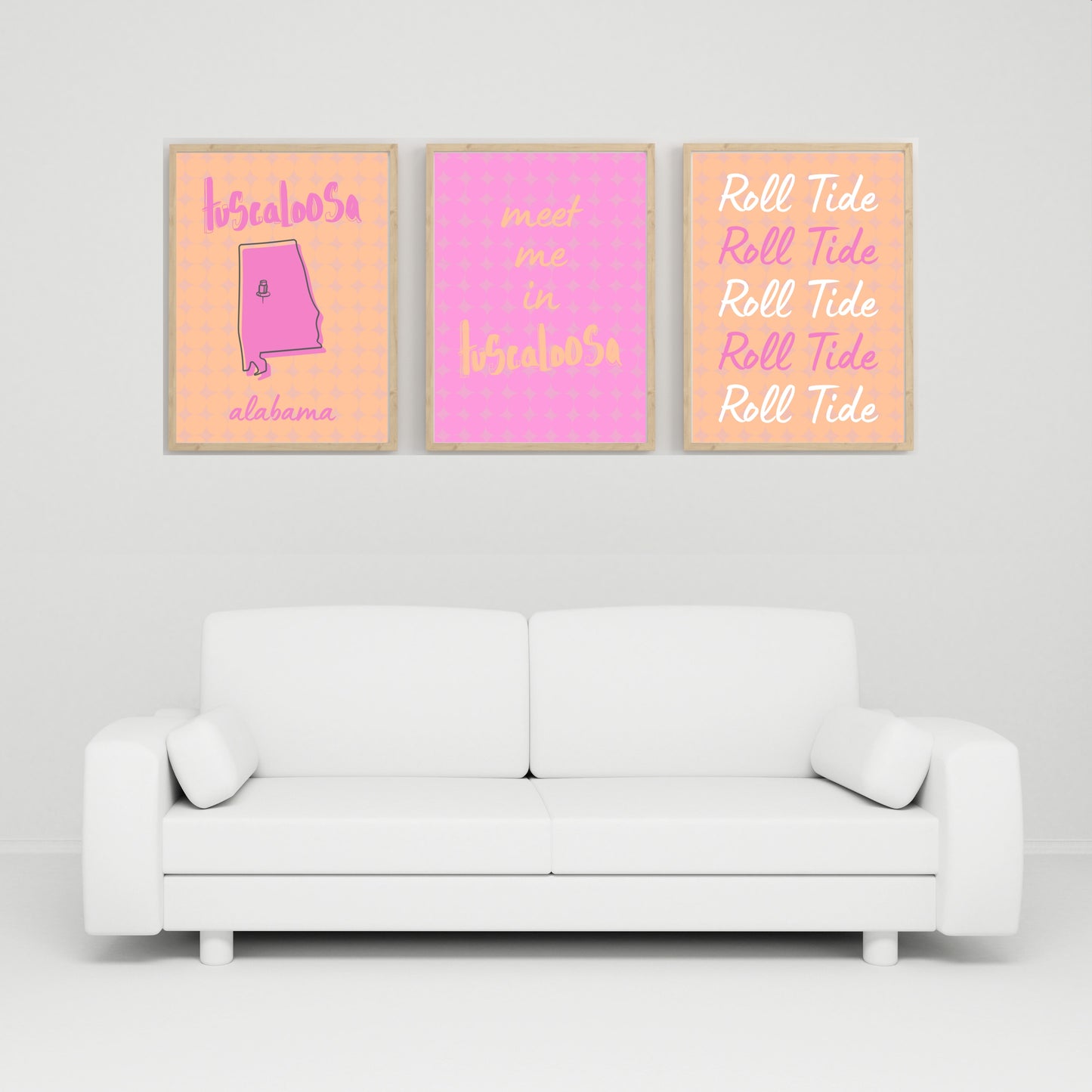 College Town Collection - Alabama - 3-Piece Set