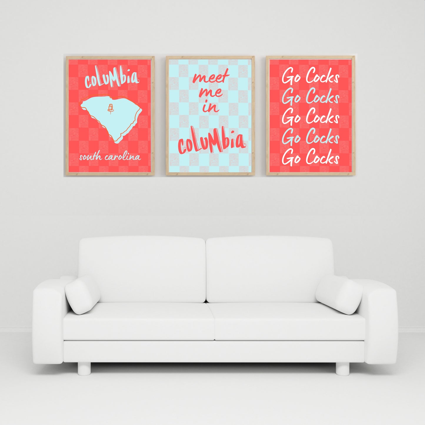 College Town Collection - University of South Carolina - 3-Piece Set