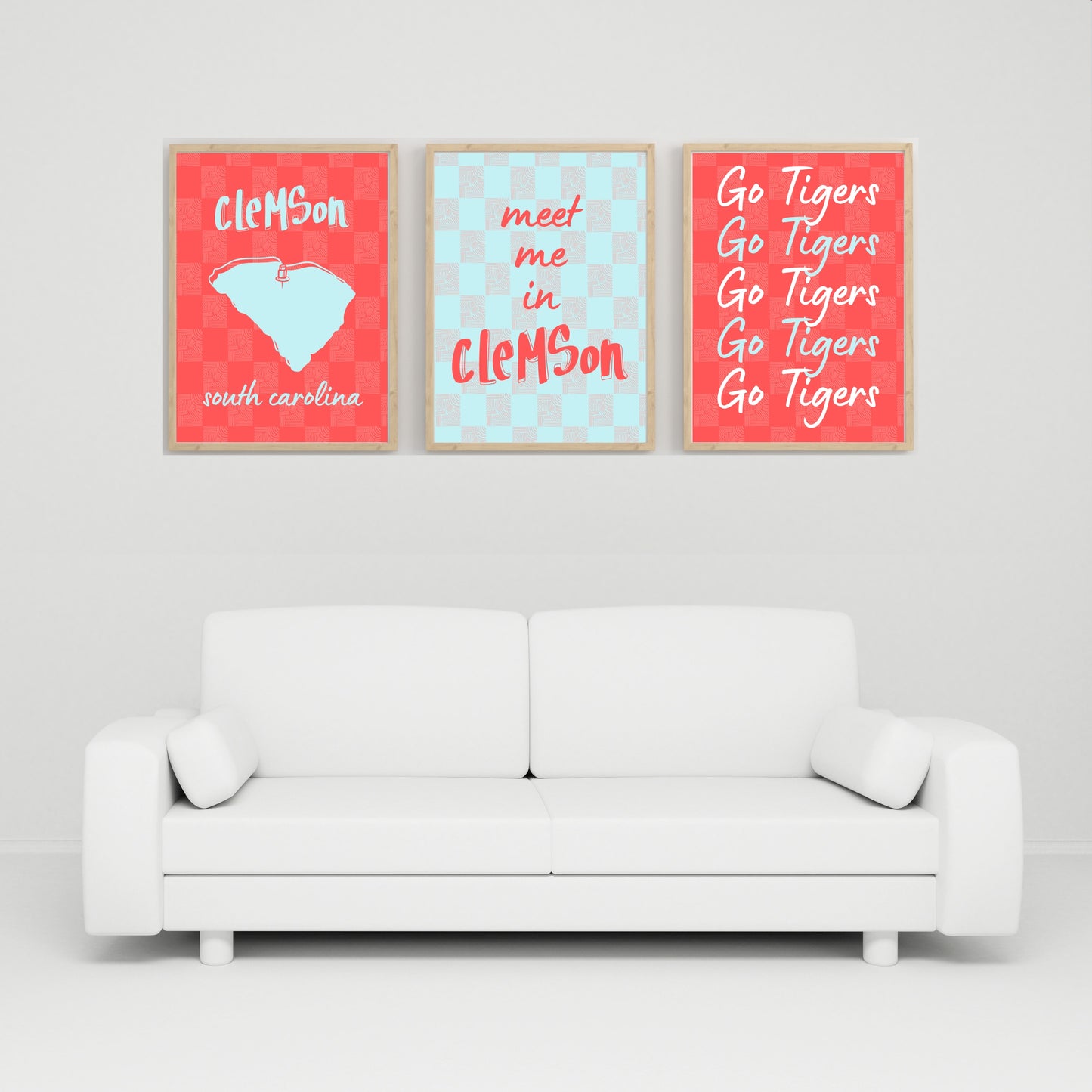 College Town Collection - Clemson - 3-Piece Set
