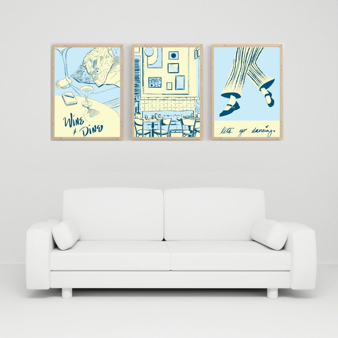 Coffee Shop Collection - 3 Piece Set