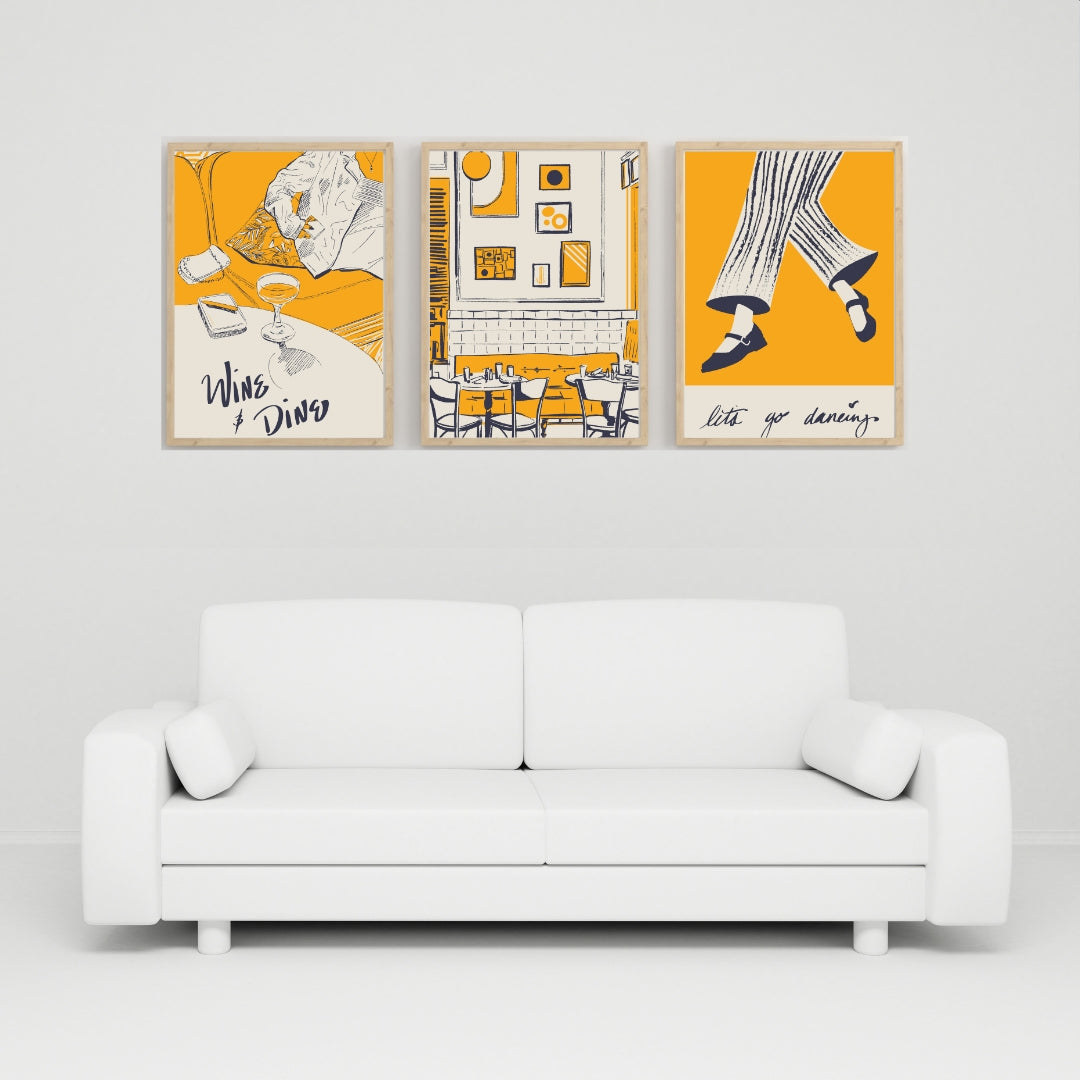 Coffee Shop Collection - 3 Piece Set