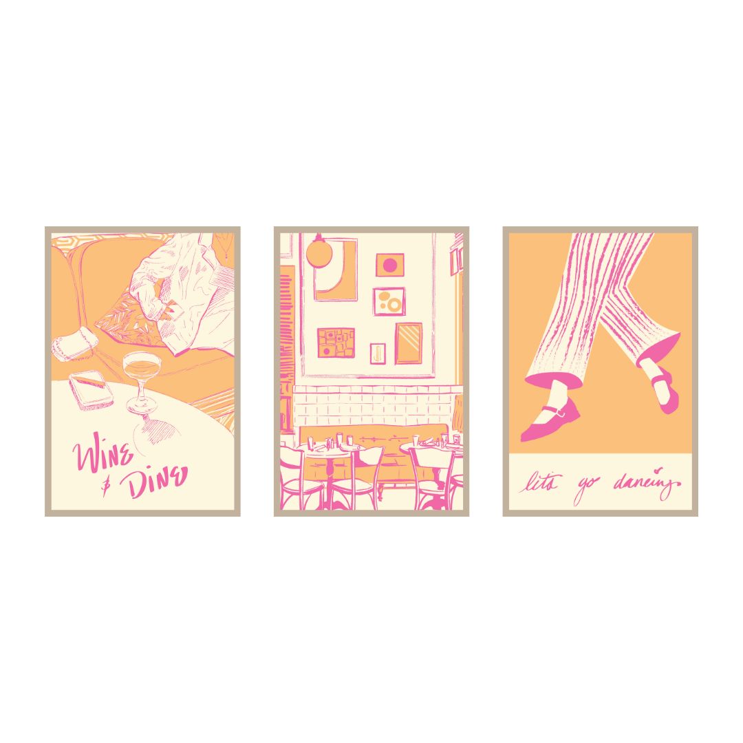 Coffee Shop Collection - 3 Piece Set