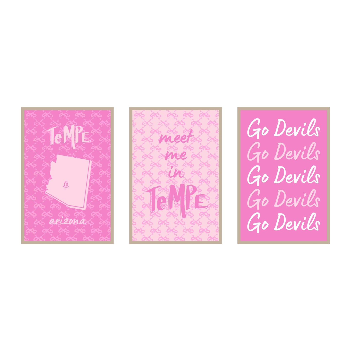 College Town Collection - Arizona State - 3-Piece Set