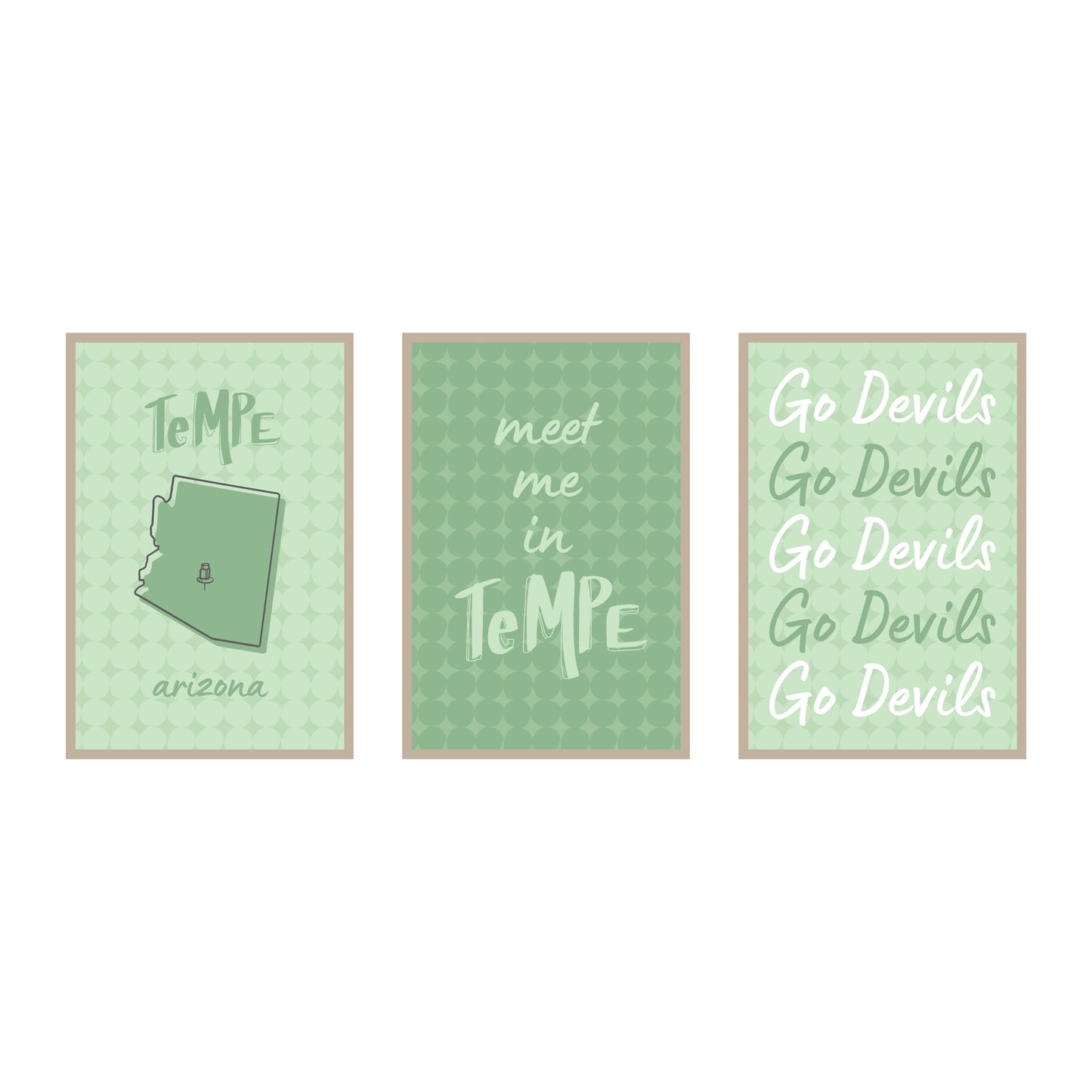 College Town Collection - Arizona State - 3-Piece Set
