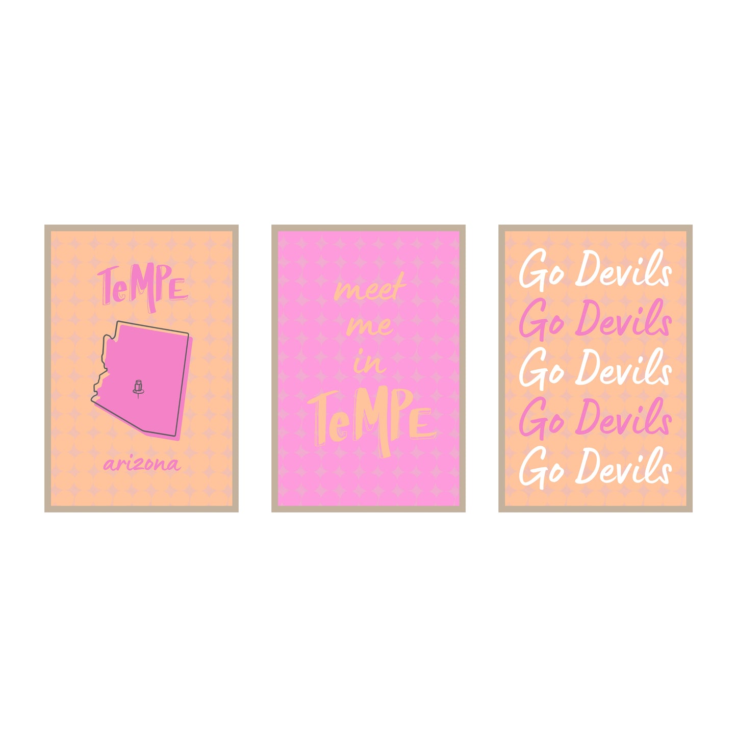 College Town Collection - Arizona State - 3-Piece Set