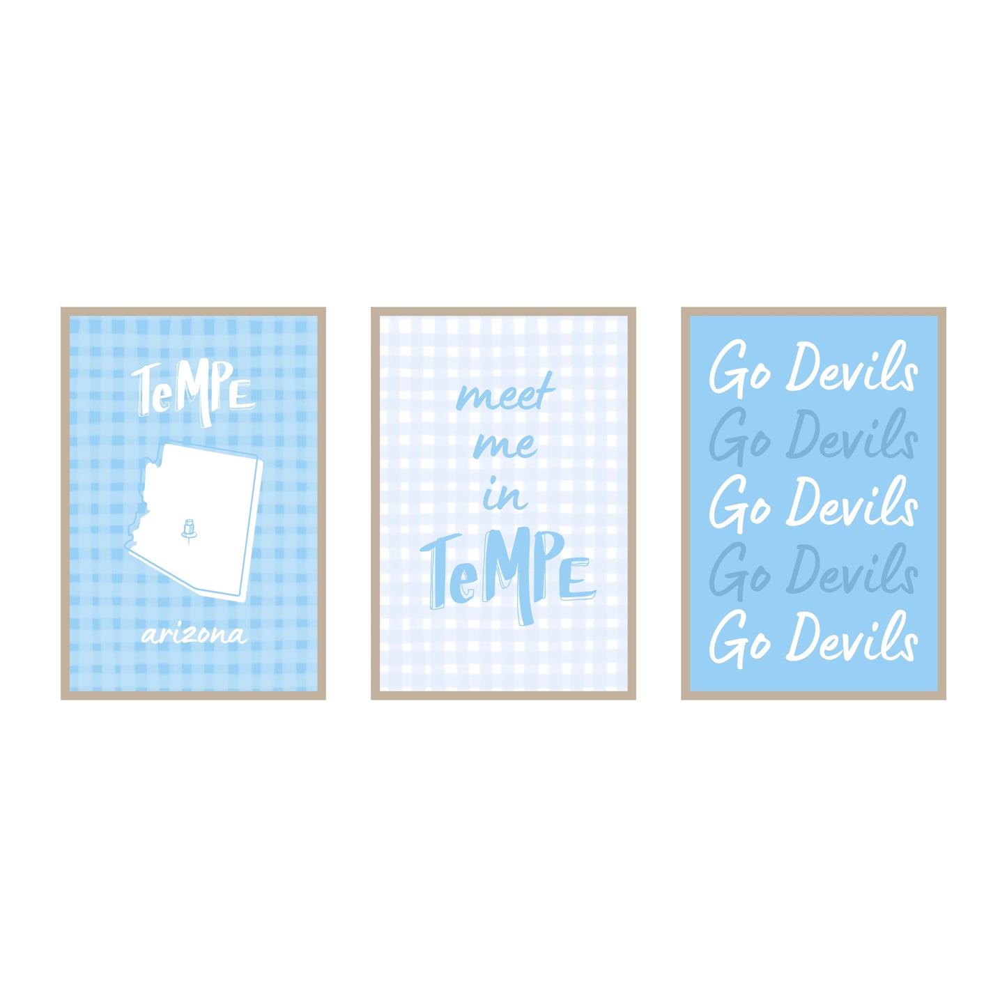 College Town Collection - Arizona State - 3-Piece Set