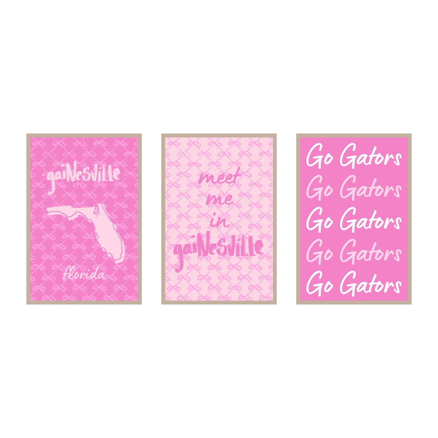 College Town Collection - Florida - 3-Piece Set