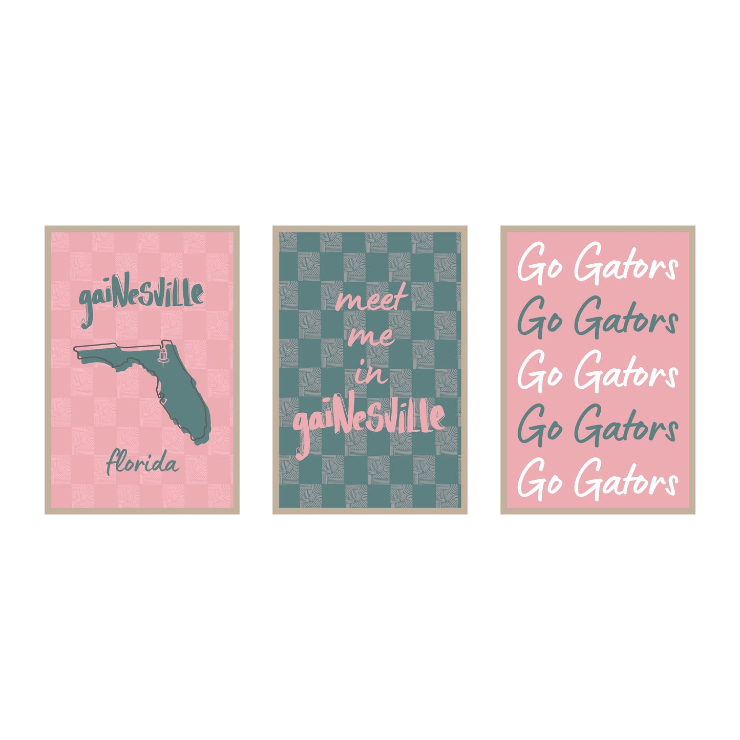 College Town Collection - Florida - 3-Piece Set
