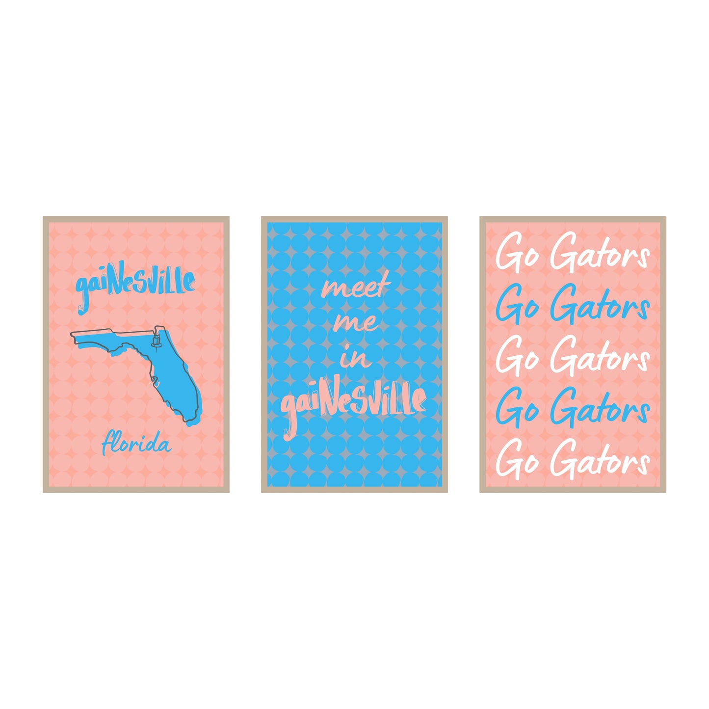 College Town Collection - Florida - 3-Piece Set