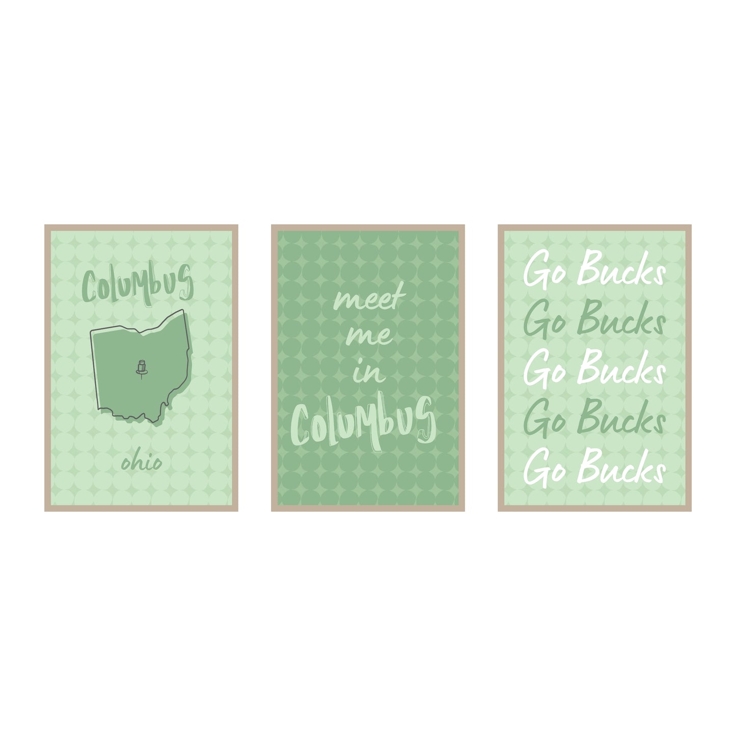 College Town Collection - Ohio State - 3-Piece Set