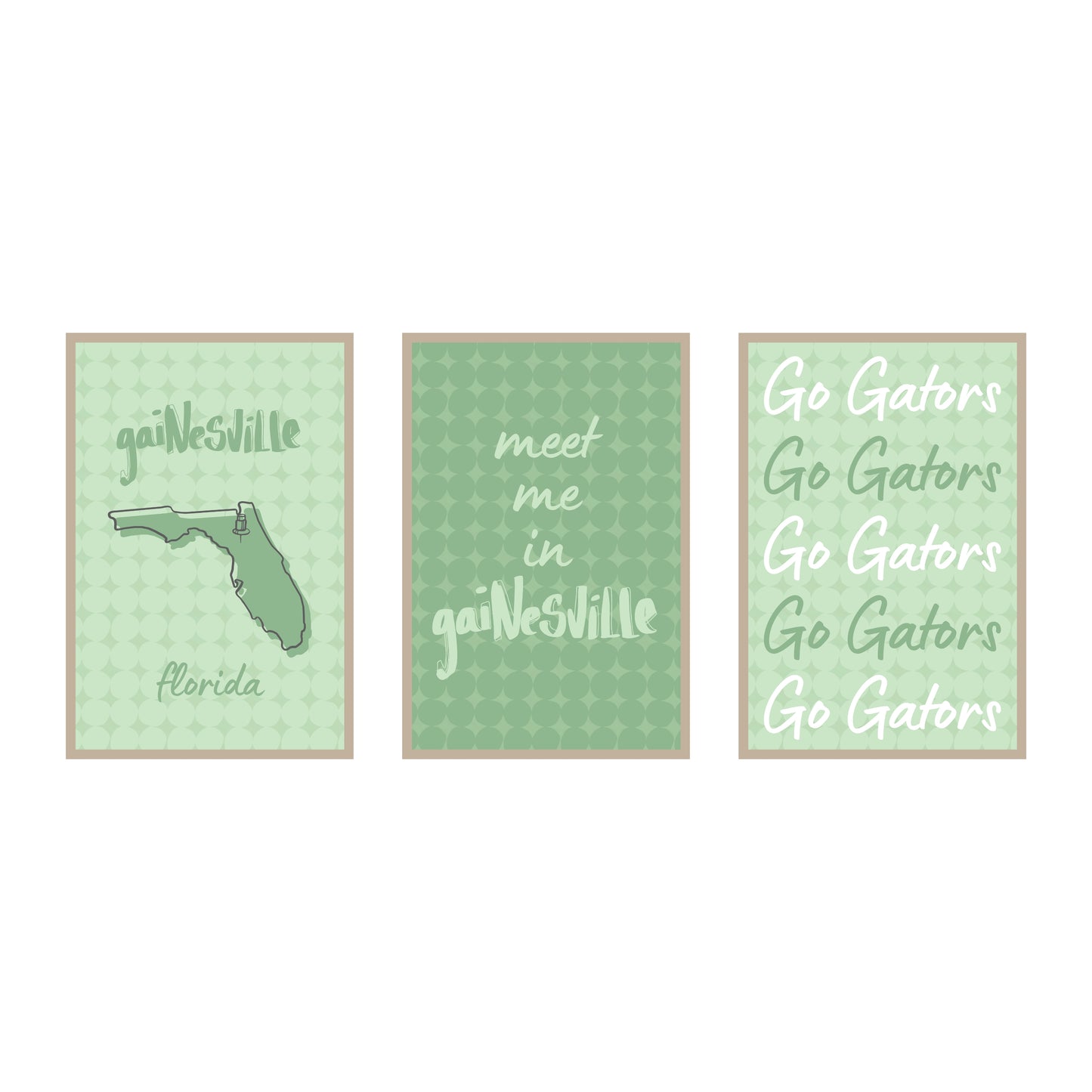 College Town Collection - Florida - 3-Piece Set