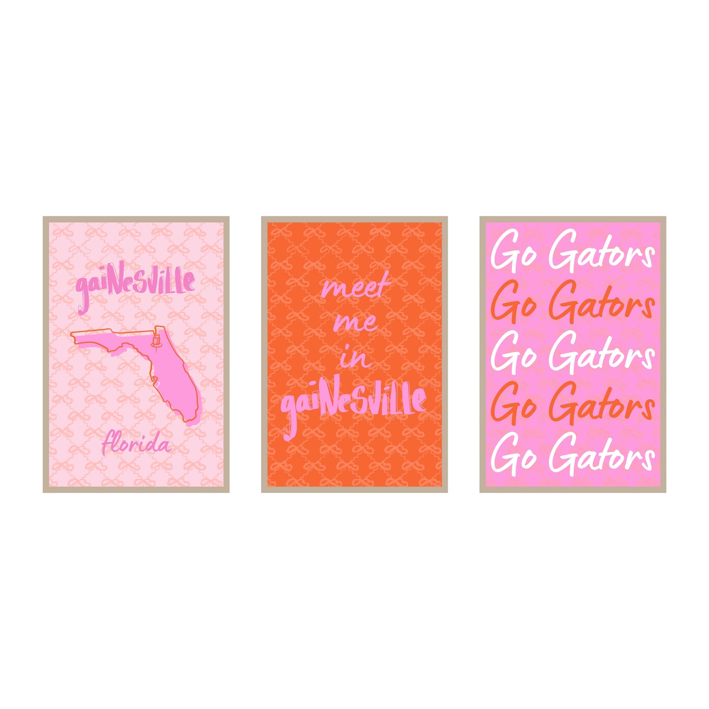College Town Collection - Florida - 3-Piece Set