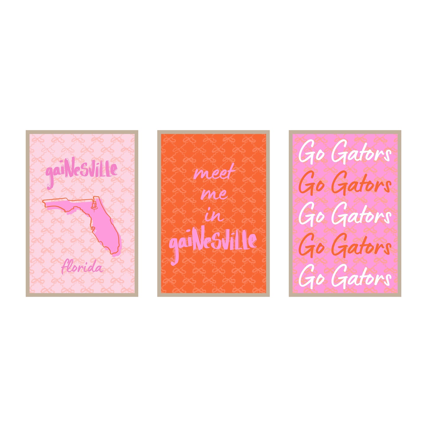College Town Collection - Florida - 3-Piece Set
