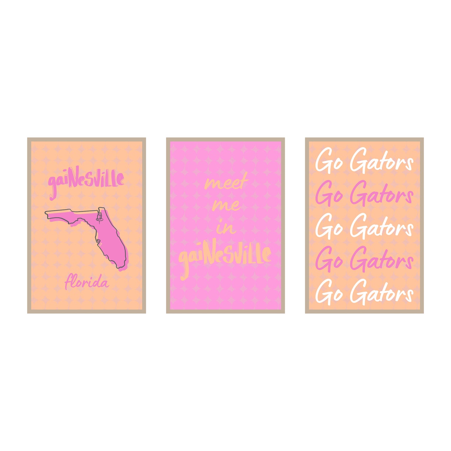 College Town Collection - Florida - 3-Piece Set