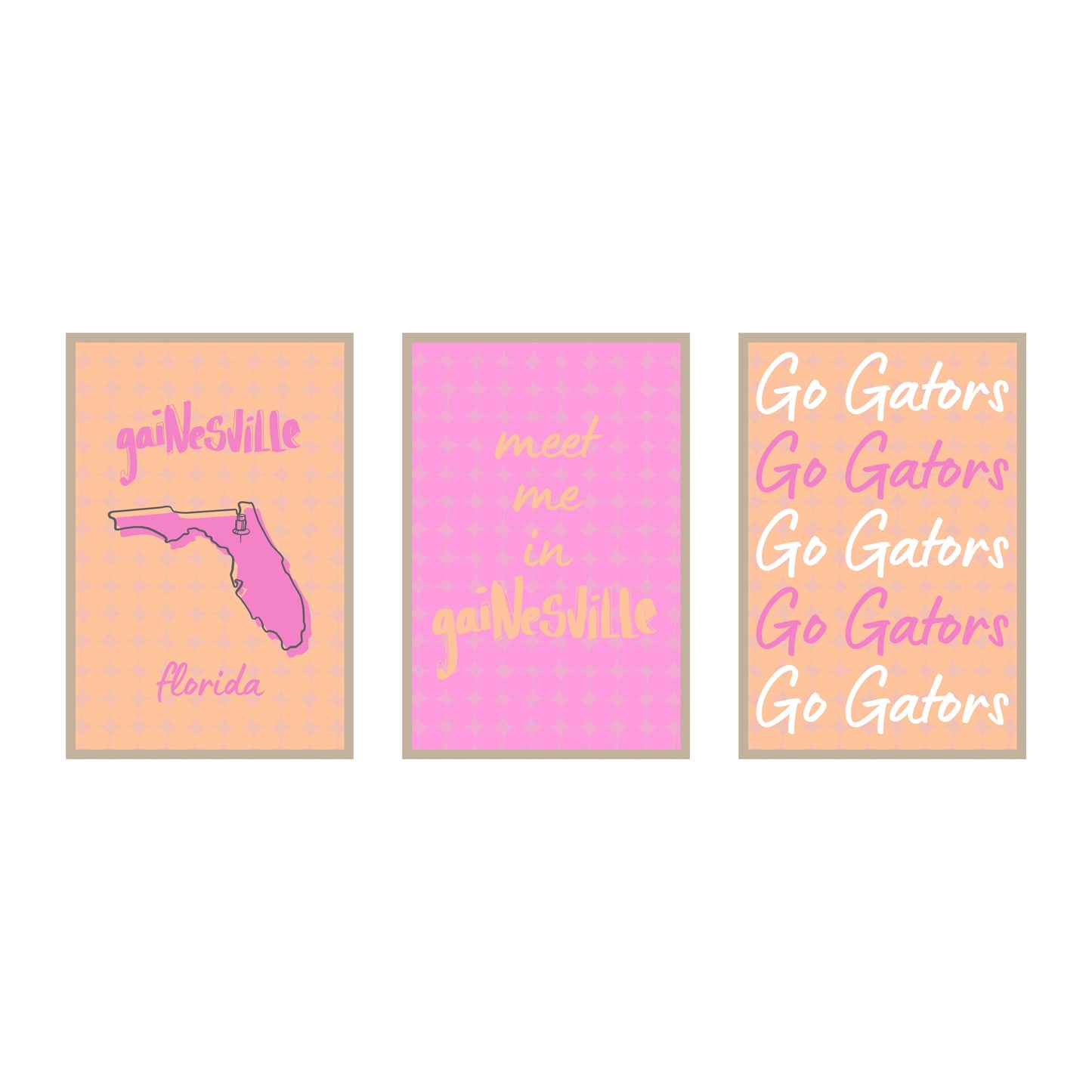 College Town Collection - Florida - 3-Piece Set