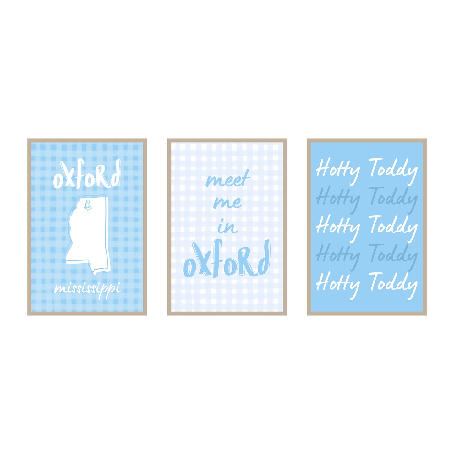 College Town Collection - Mississippi - 3-Piece Set