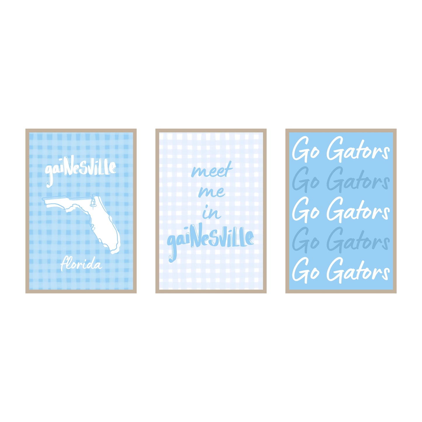 College Town Collection - Florida - 3-Piece Set