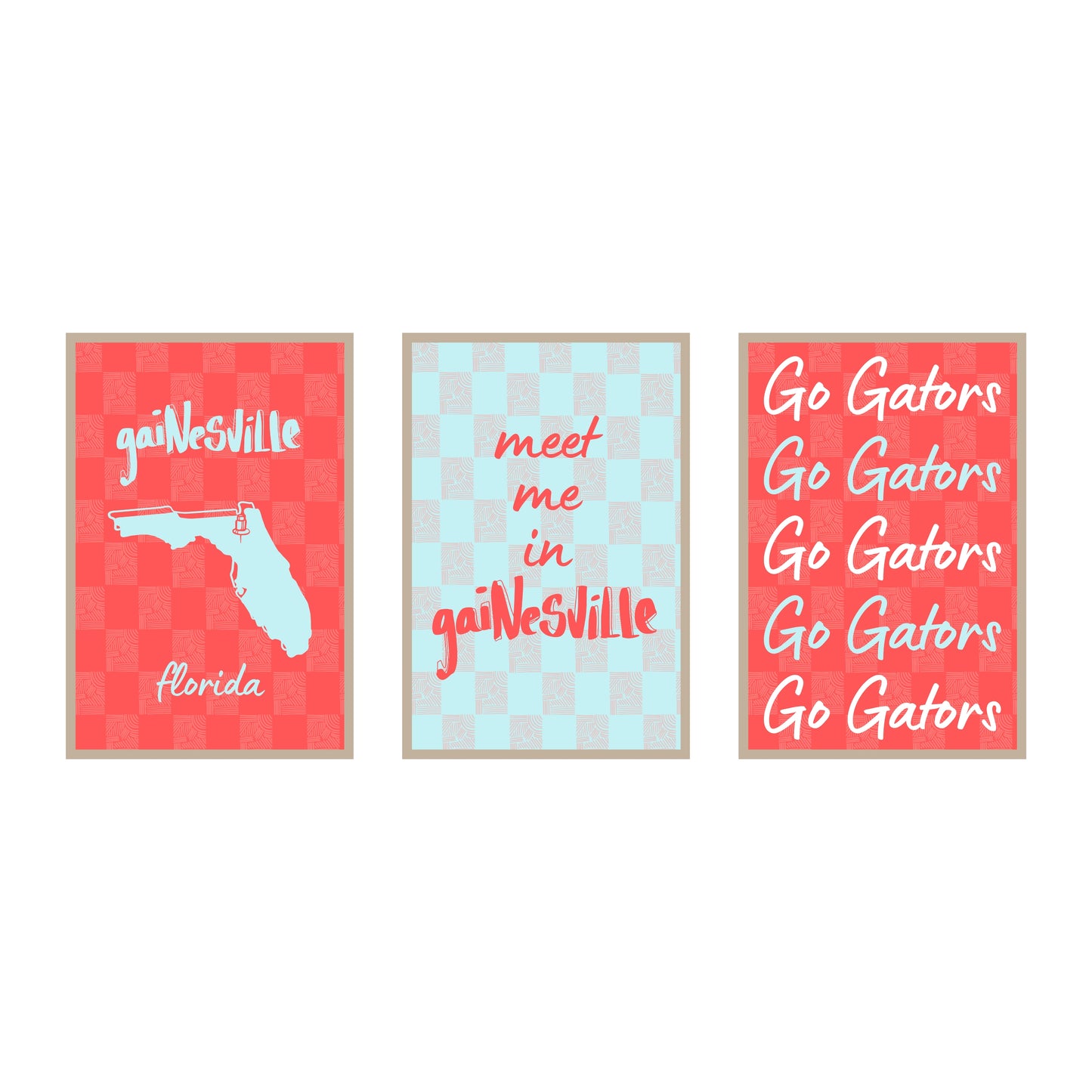 College Town Collection - Florida - 3-Piece Set