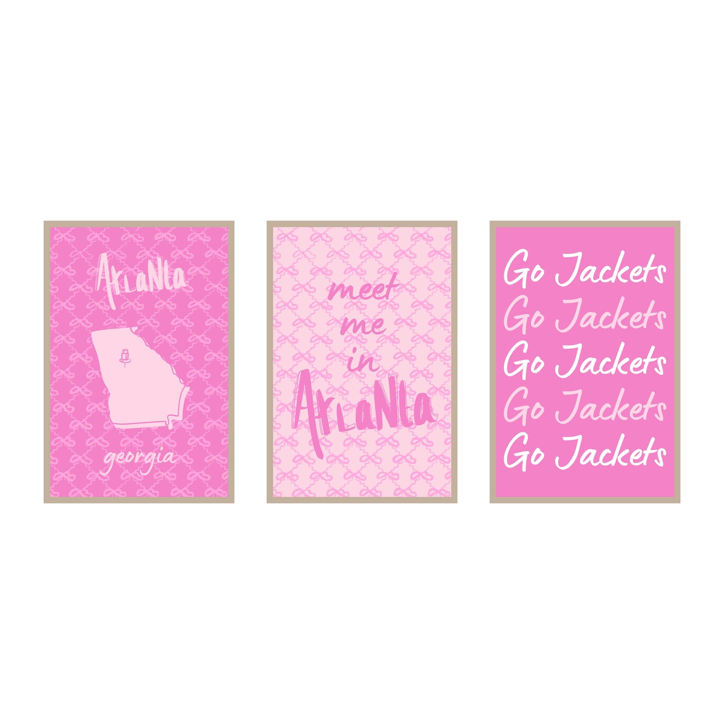 College Town Collection - Georgia Tech - 3-Piece Set