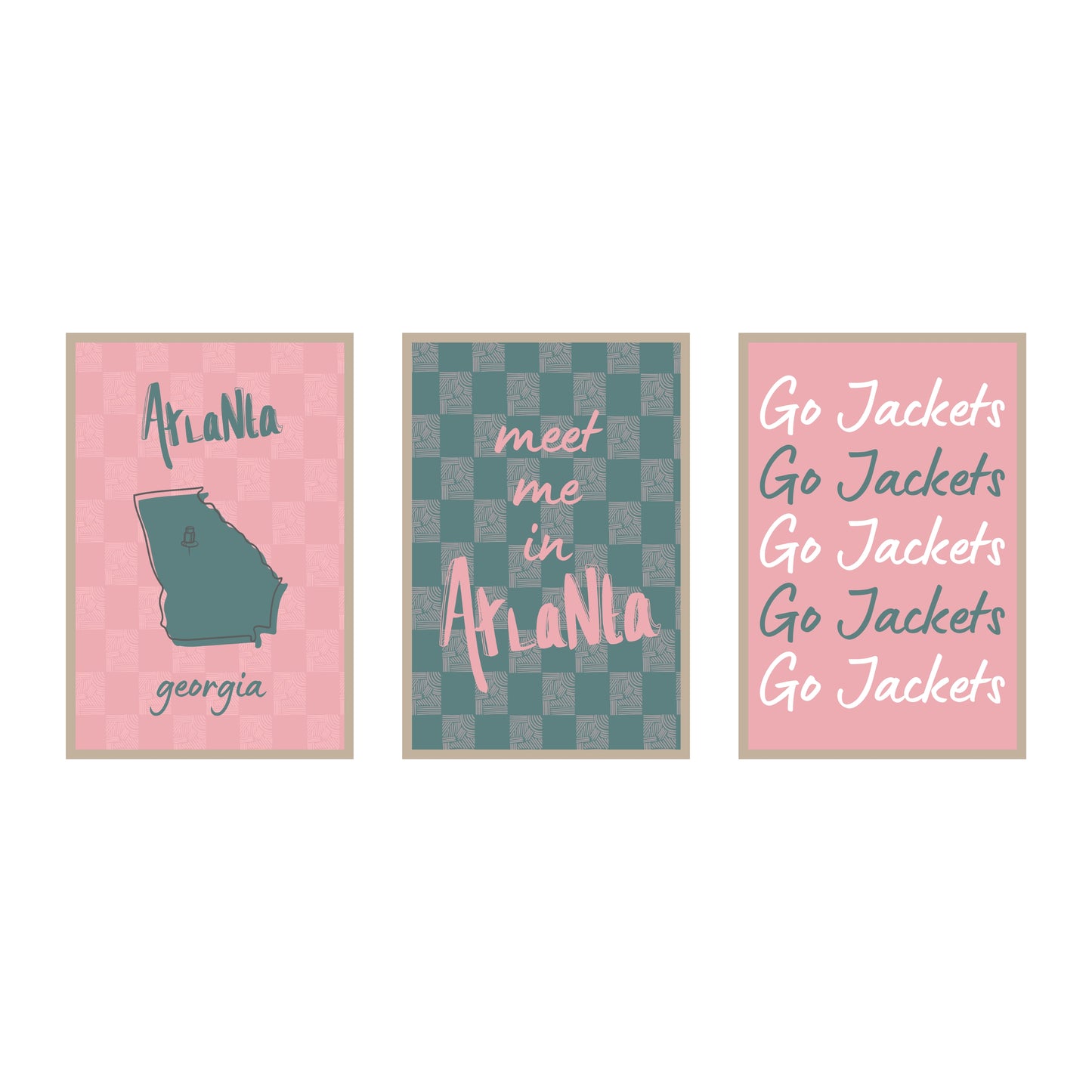 College Town Collection - Georgia Tech - 3-Piece Set
