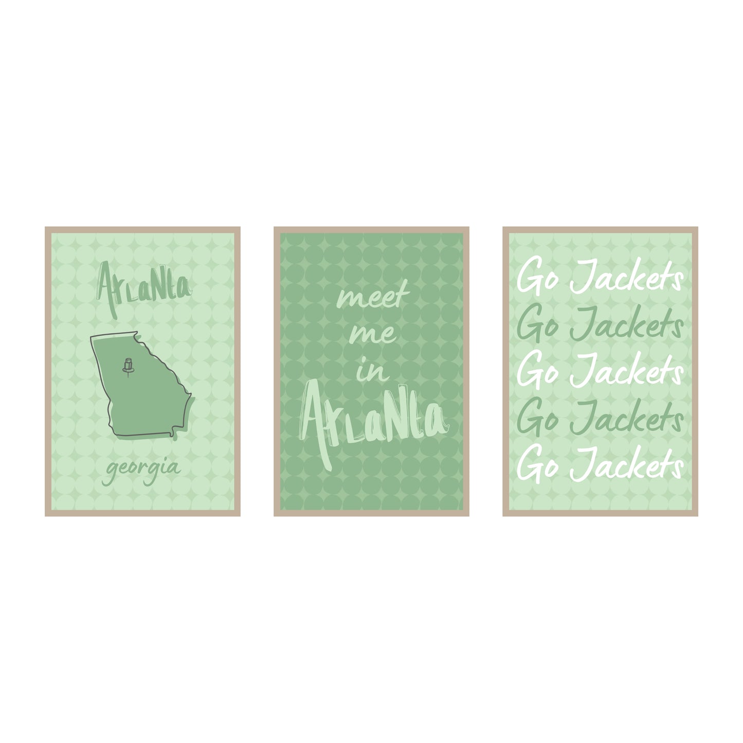 College Town Collection - Georgia Tech - 3-Piece Set