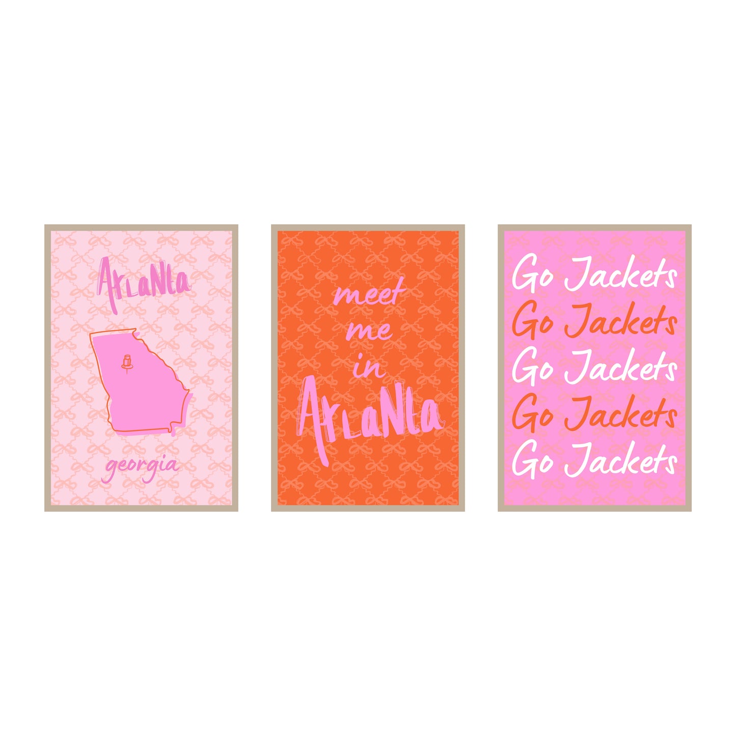 College Town Collection - Georgia Tech - 3-Piece Set