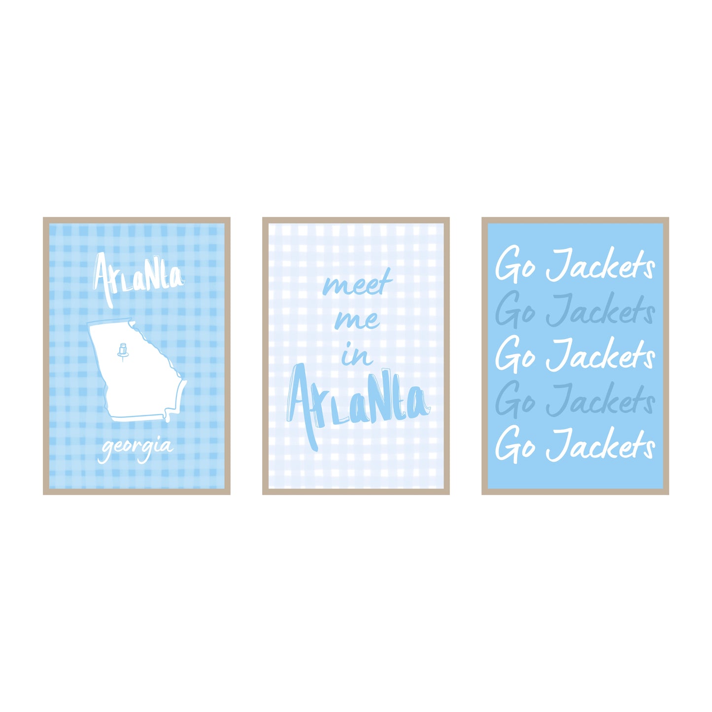College Town Collection - Georgia Tech - 3-Piece Set
