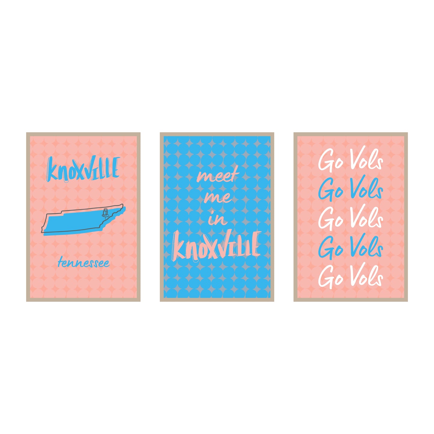 College Town Collection - Tennessee - 3-Piece Set