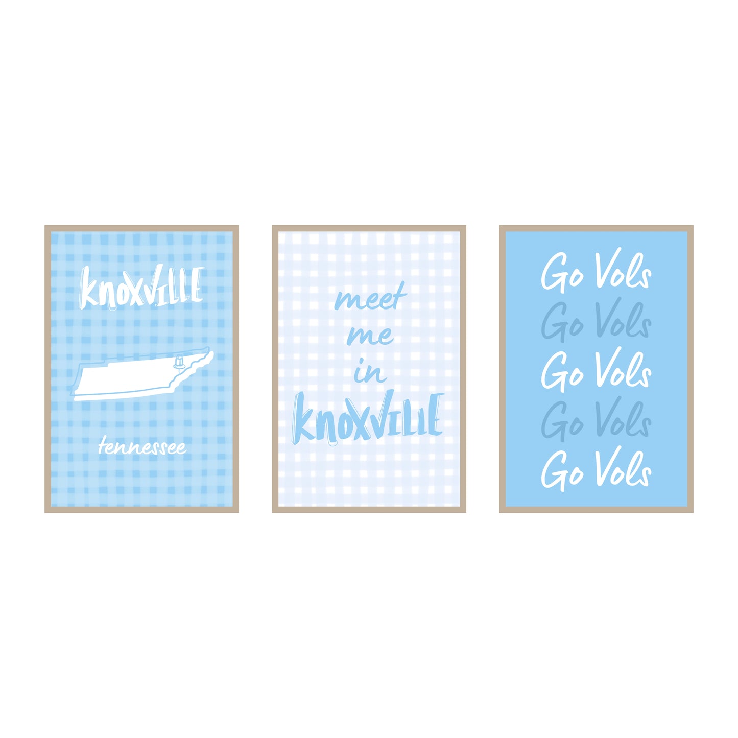 College Town Collection - Tennessee - 3-Piece Set