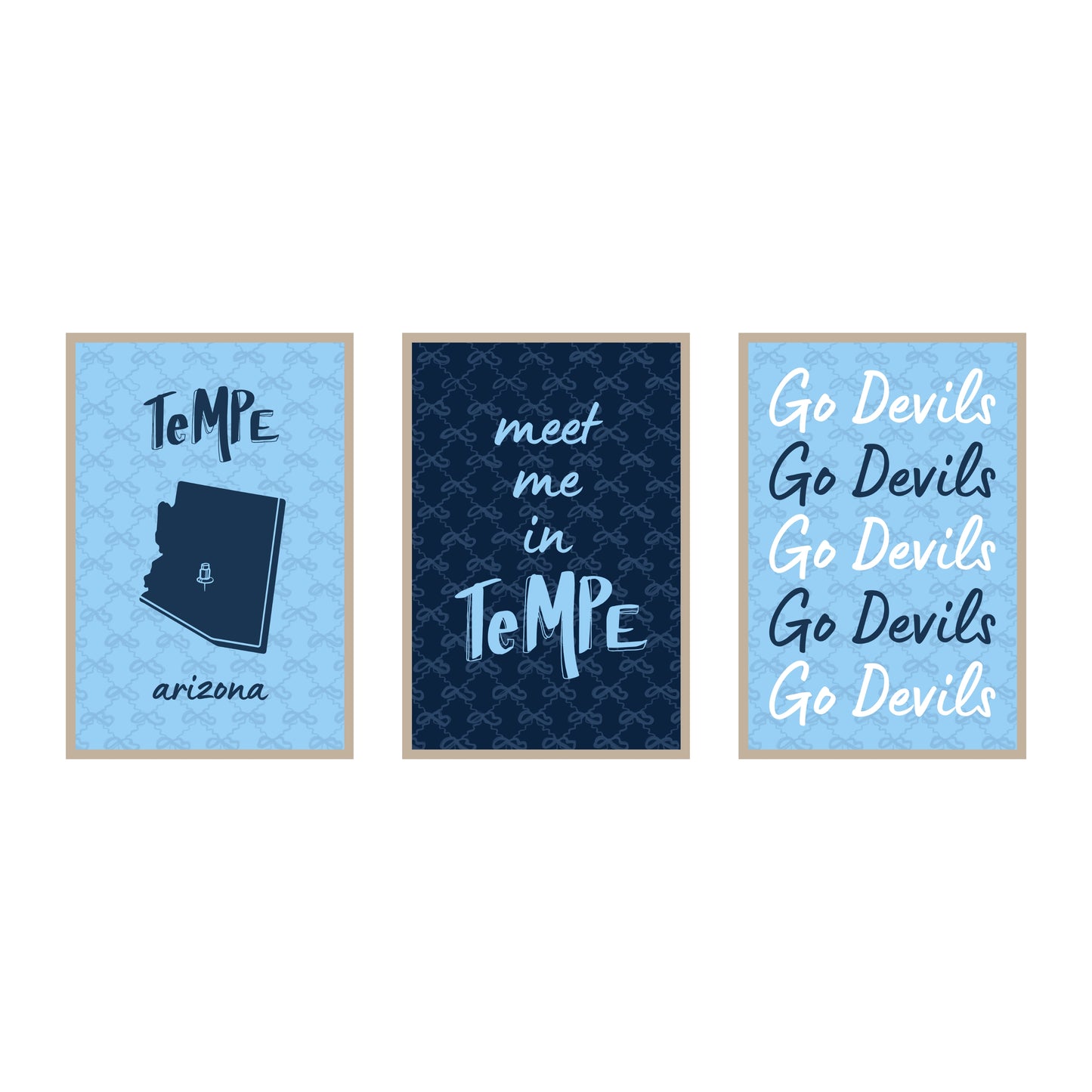 College Town Collection - Arizona State - 3-Piece Set
