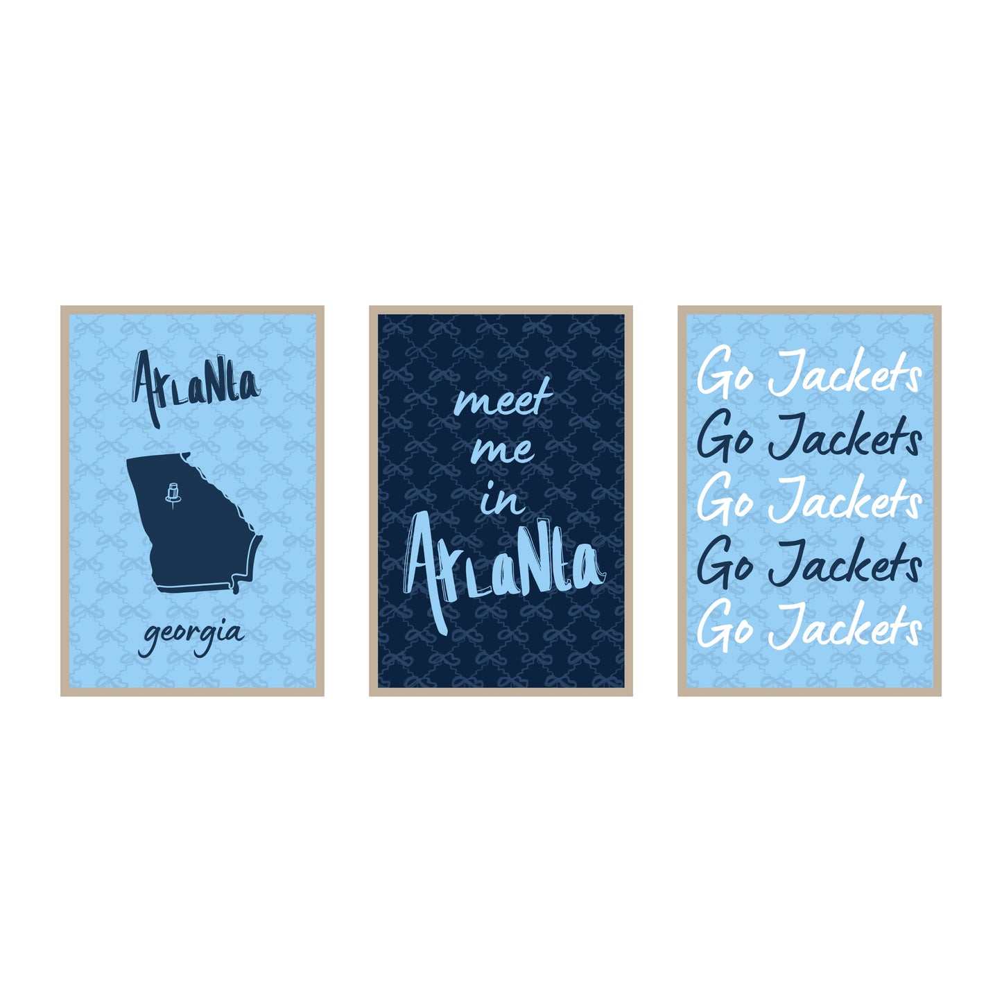College Town Collection - Georgia Tech - 3-Piece Set