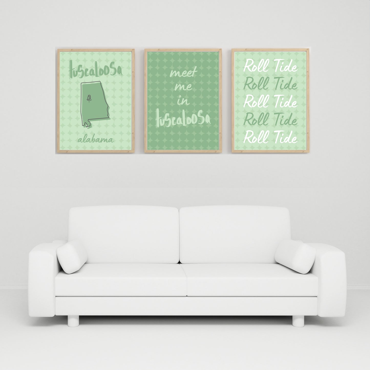 College Town Collection - Alabama - 3-Piece Set