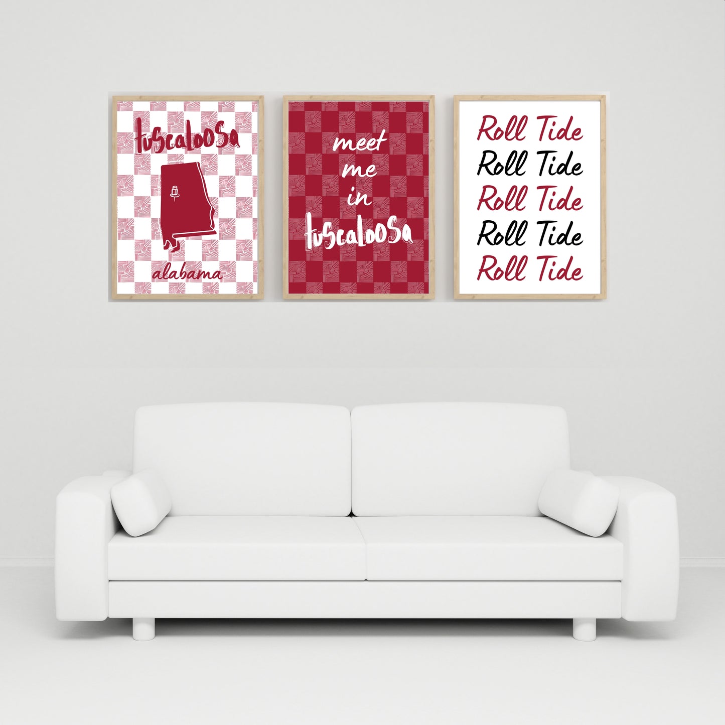 College Town Collection - Alabama - 3-Piece Set