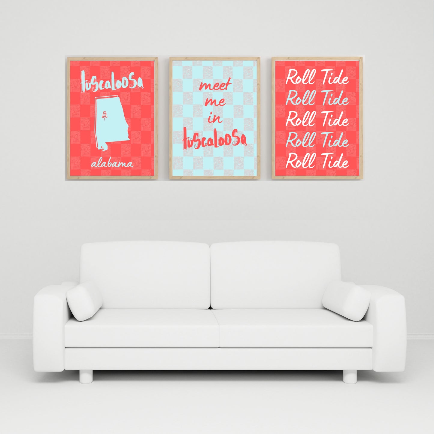 College Town Collection - Alabama - 3-Piece Set