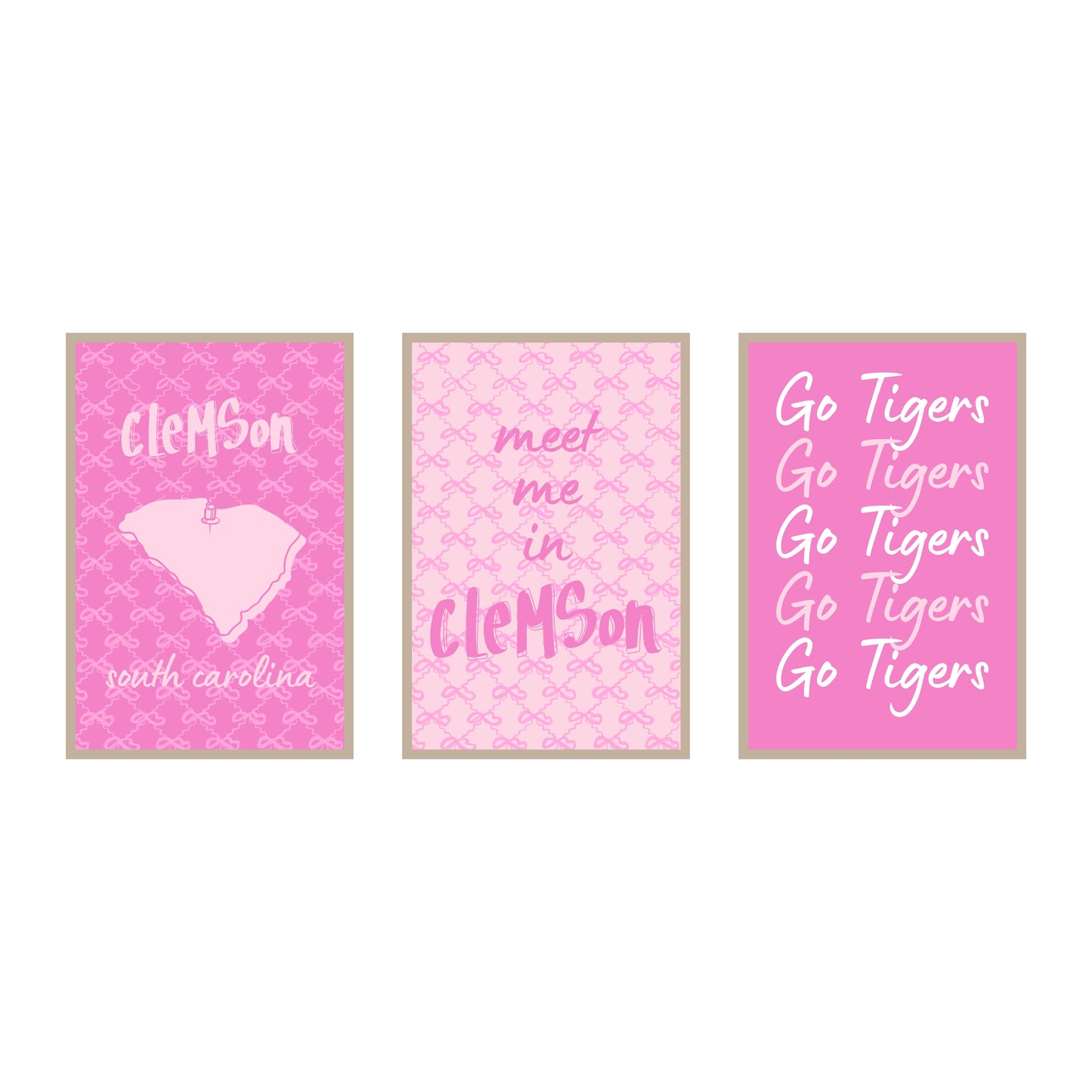College Town Collection - Alabama - 3-Piece Set