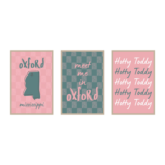 College Town Collection - Mississippi - 3-Piece Set