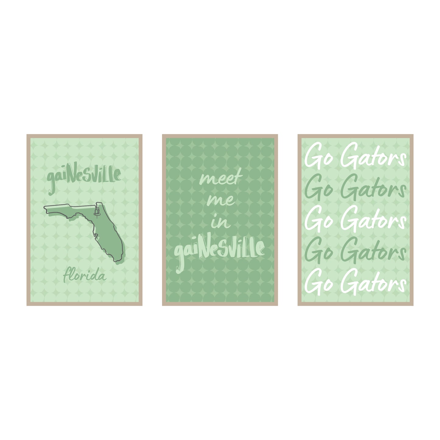 College Town Collection - Florida - 3-Piece Set