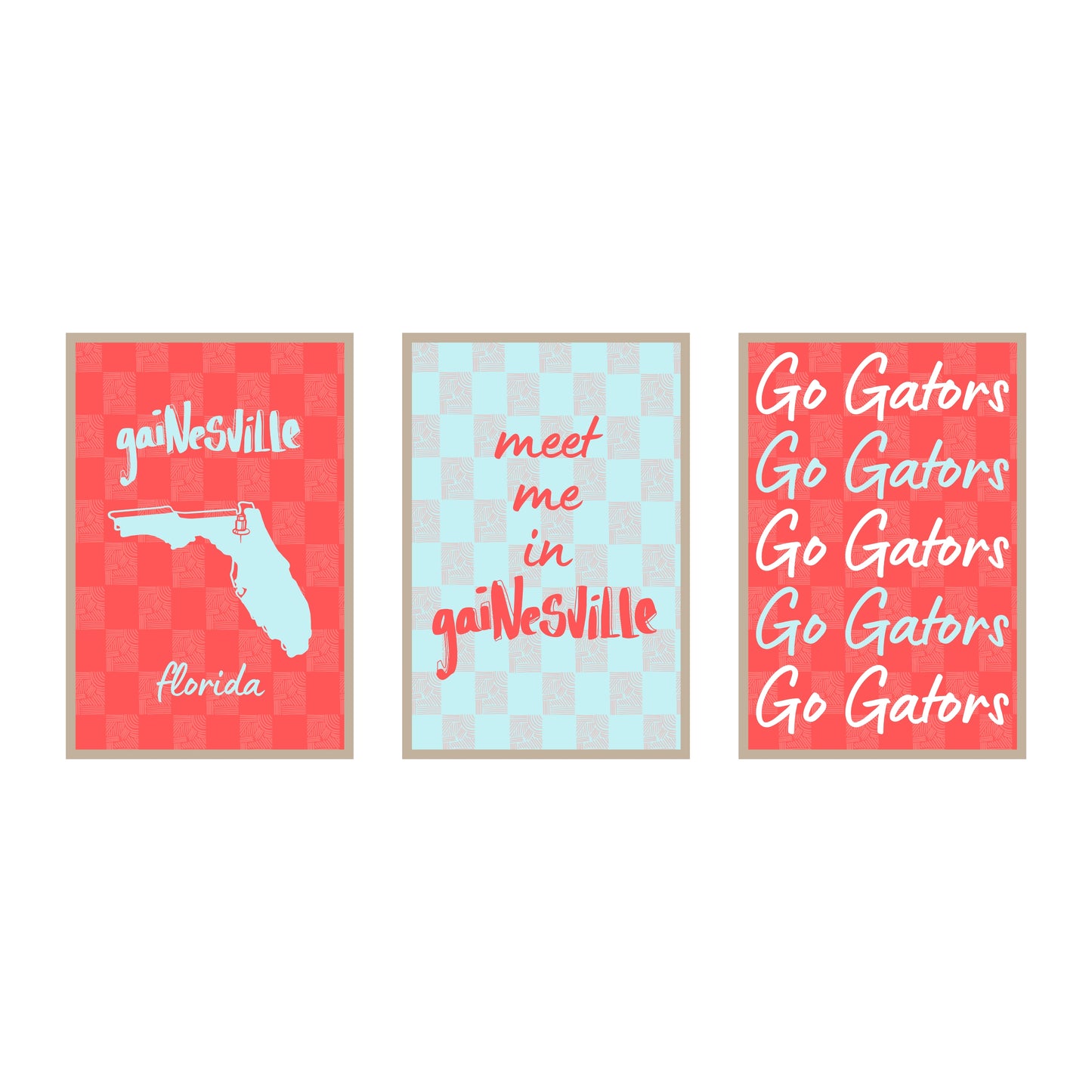 College Town Collection - Florida - 3-Piece Set