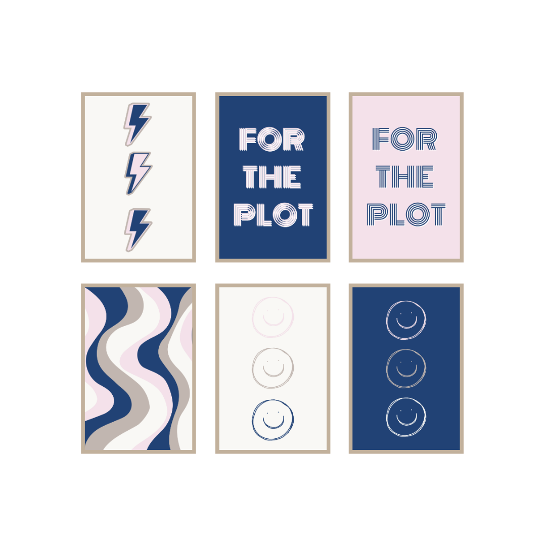 For The Plot - 6 Piece Set