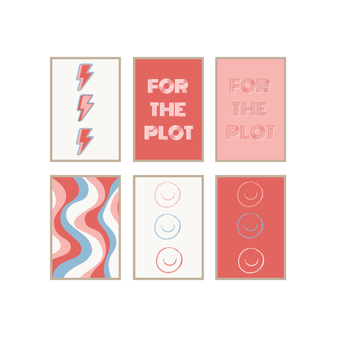 For The Plot - 6 Piece Set